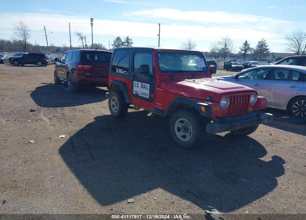 2006 JEEP WRANGLER SPORT RHD VIN: 1J4F449S36P716590