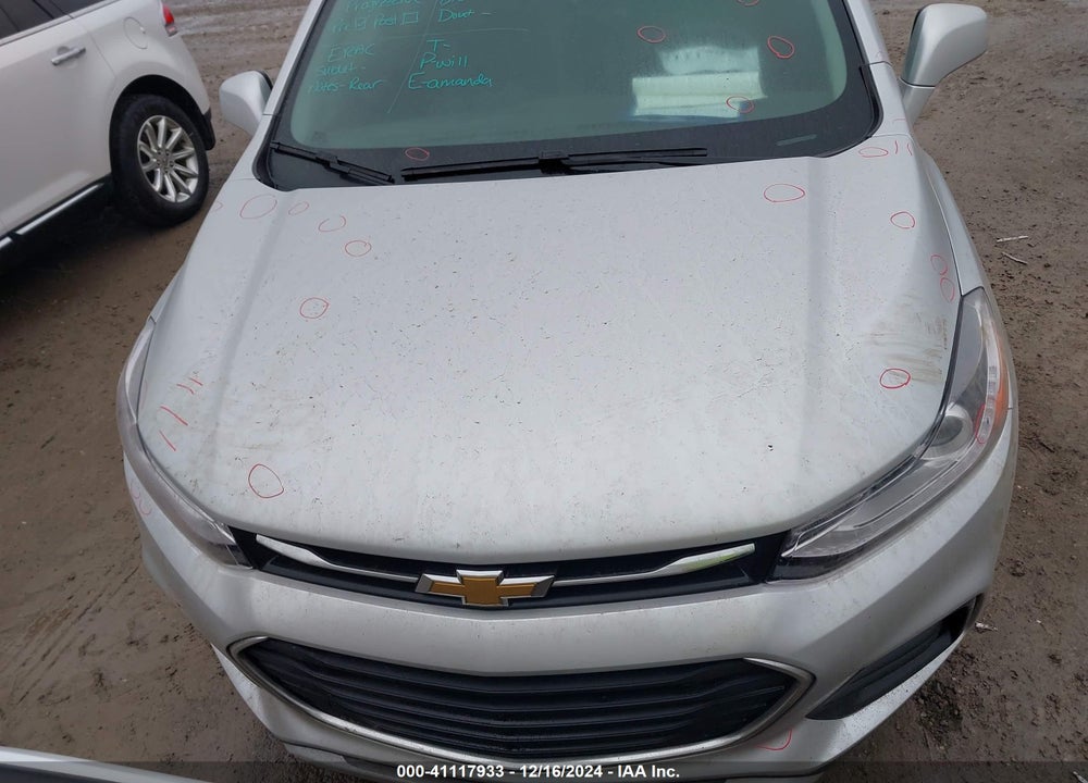 2019 CHEVROLET TRAX LT VIN: 3GNCJLSB6KL287609