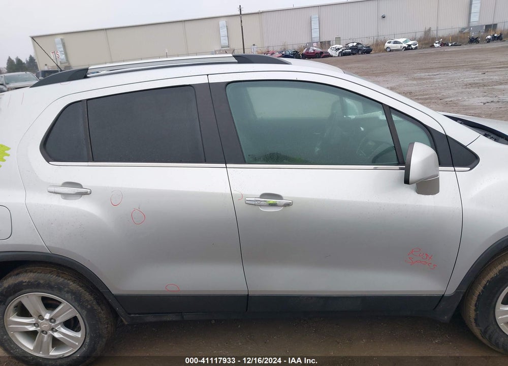 2019 CHEVROLET TRAX LT VIN: 3GNCJLSB6KL287609