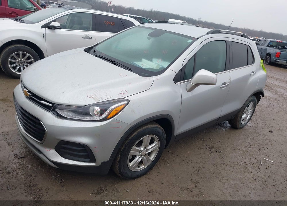 2019 CHEVROLET TRAX LT VIN: 3GNCJLSB6KL287609