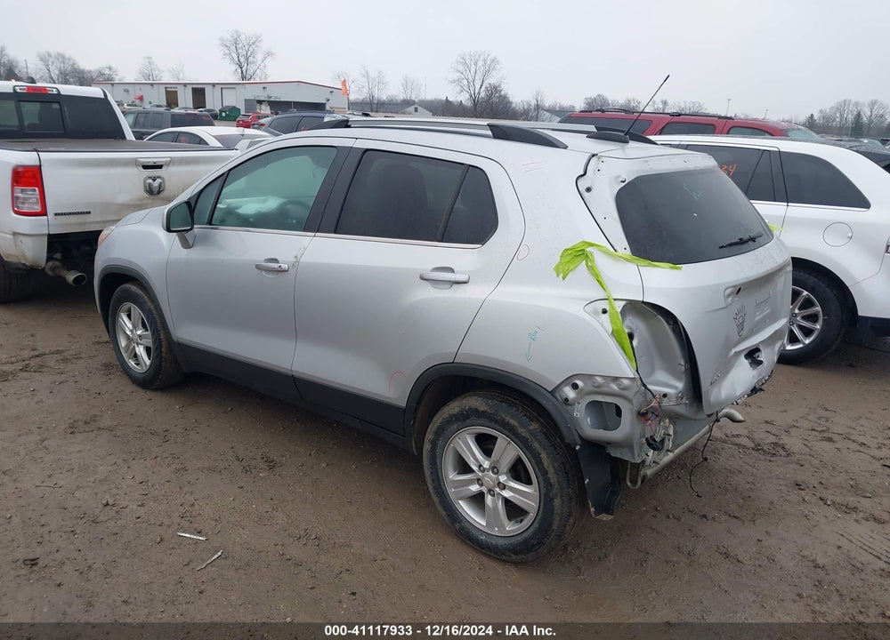 2019 CHEVROLET TRAX LT VIN: 3GNCJLSB6KL287609