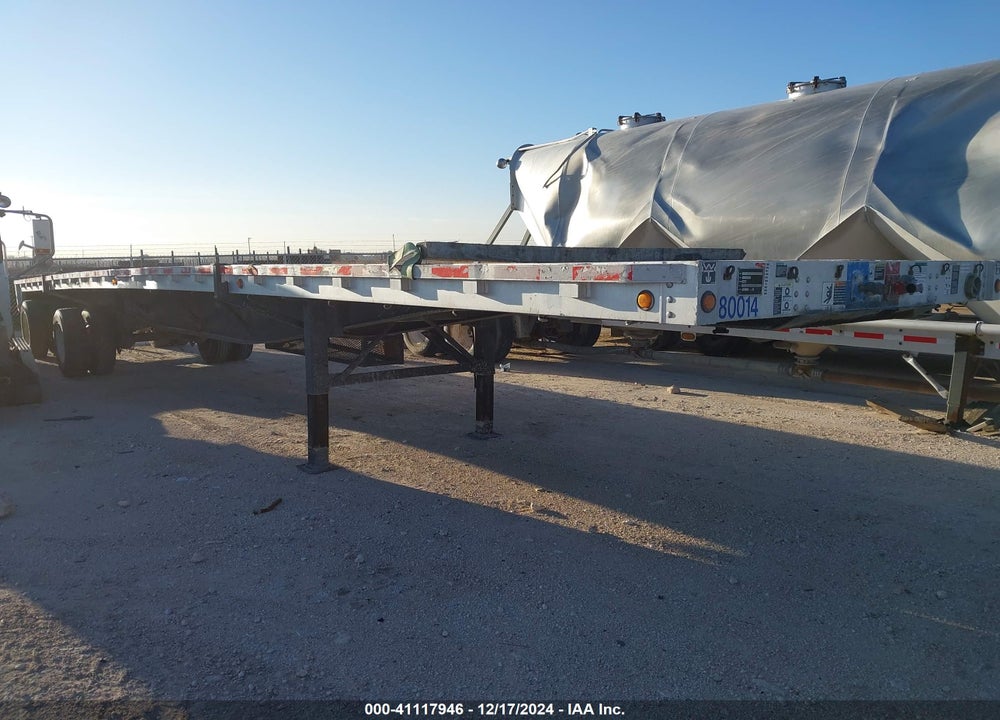 2008 WILSON TRAILER CO TRAILER VIN: 4WWBGB6BX8N612969