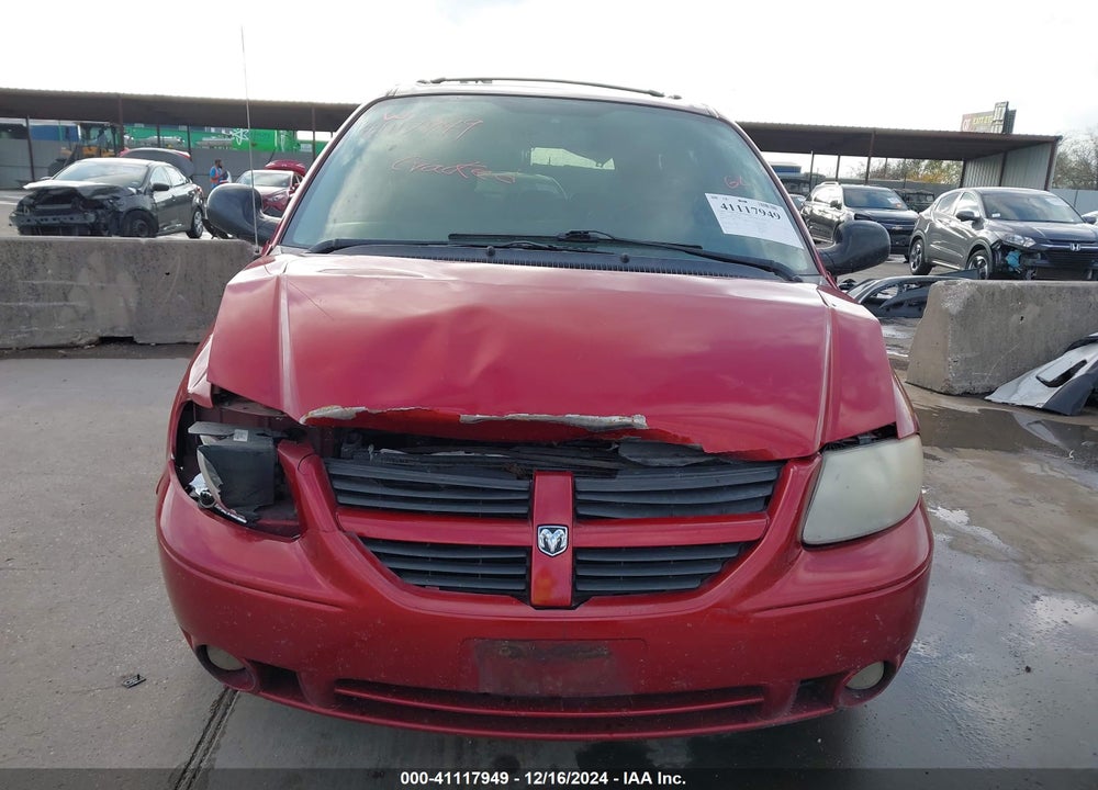 2006 DODGE GRAND CARAVAN SXT VIN: 2D4GP44L76R719091