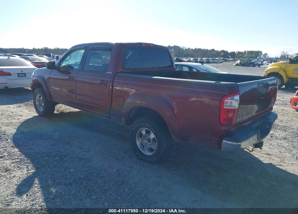 2006 TOYOTA TUNDRA LIMITED V8 VIN: 5TBDT481X6S510853