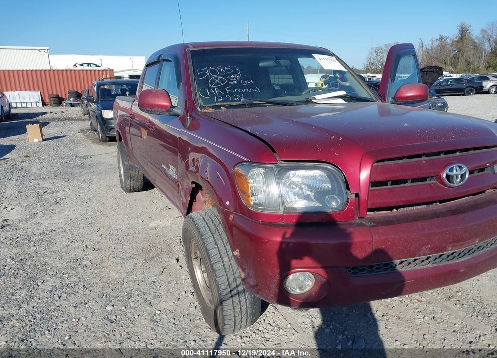 2006 TOYOTA TUNDRA LIMITED V8 VIN: 5TBDT481X6S510853