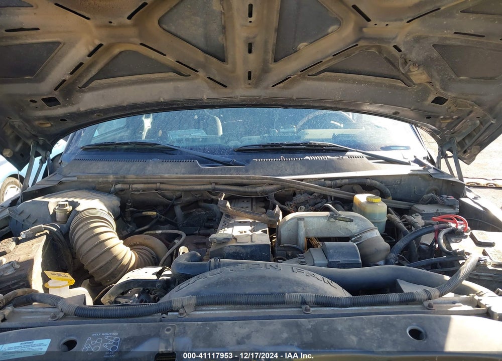 2002 DODGE RAM 2500 ST VIN: 3B7KF23612M275766