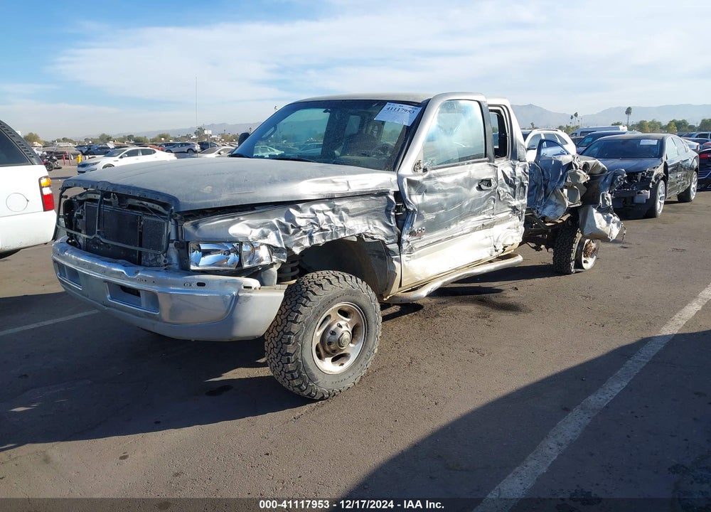 2002 DODGE RAM 2500 ST VIN: 3B7KF23612M275766
