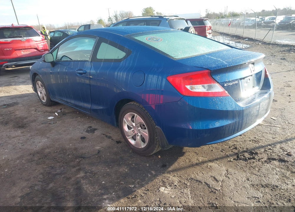 2013 HONDA CIVIC VIN: 2HGFG3B55DH507835