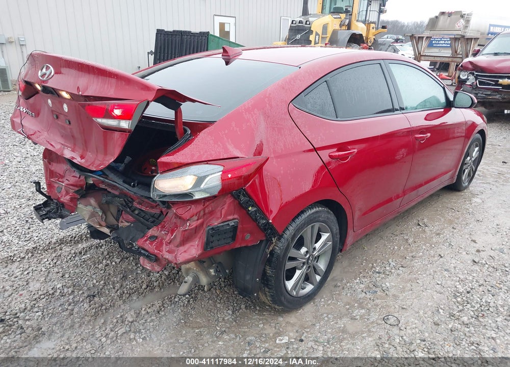 2017 HYUNDAI ELANTRA SE VIN: KMHD84LFXHU370485