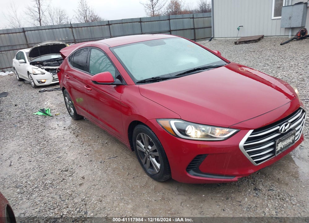2017 HYUNDAI ELANTRA SE VIN: KMHD84LFXHU370485