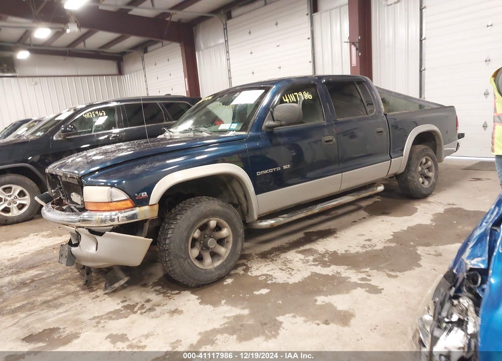 2000 DODGE DAKOTA SLT/SPORT VIN: 1B7GG2AN4YS629700