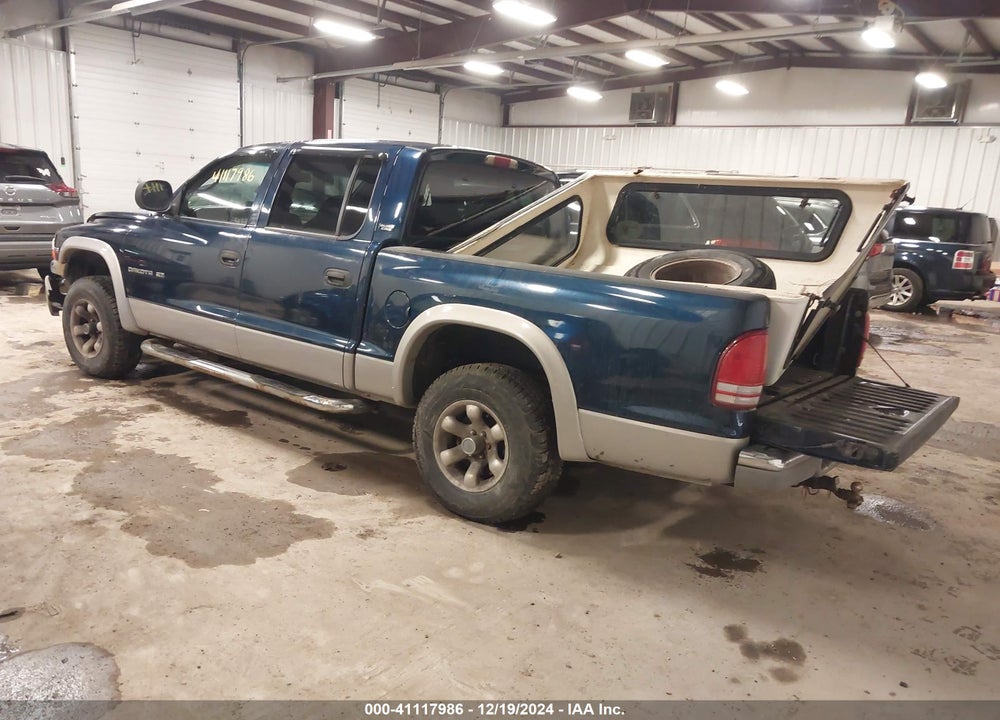 2000 DODGE DAKOTA SLT/SPORT VIN: 1B7GG2AN4YS629700