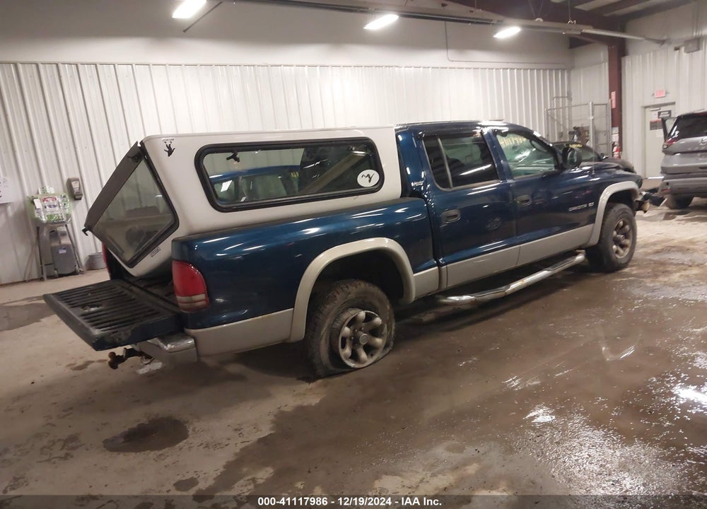 2000 DODGE DAKOTA SLT/SPORT VIN: 1B7GG2AN4YS629700