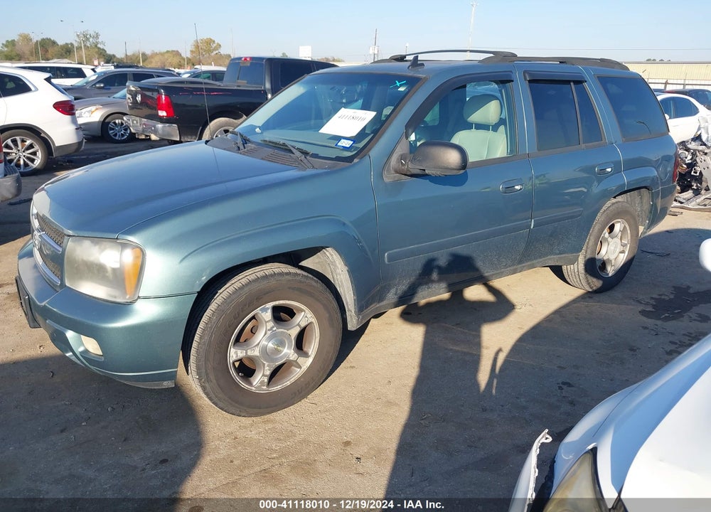 2009 CHEVROLET TRAILBLAZER LT VIN: 1GNDS33S392115601