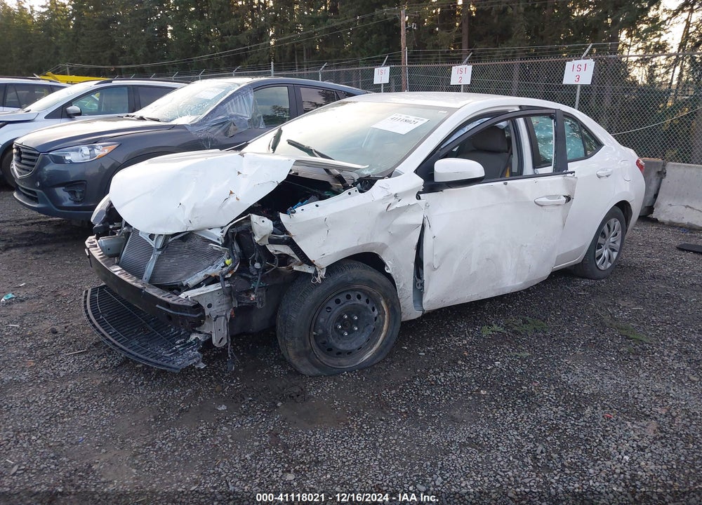 2016 TOYOTA COROLLA VIN: 5YFBURHEXGP513483