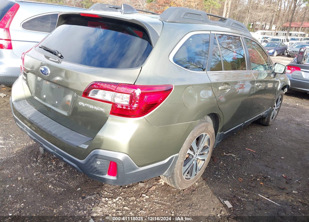 2018 SUBARU OUTBACK 2.5I LIMITED VIN: 4S4BSANC9J3225475