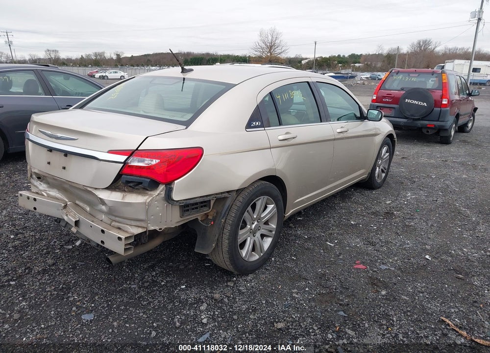 2013 CHRYSLER 200 TOURING VIN: 1C3CCBBB9DN593434