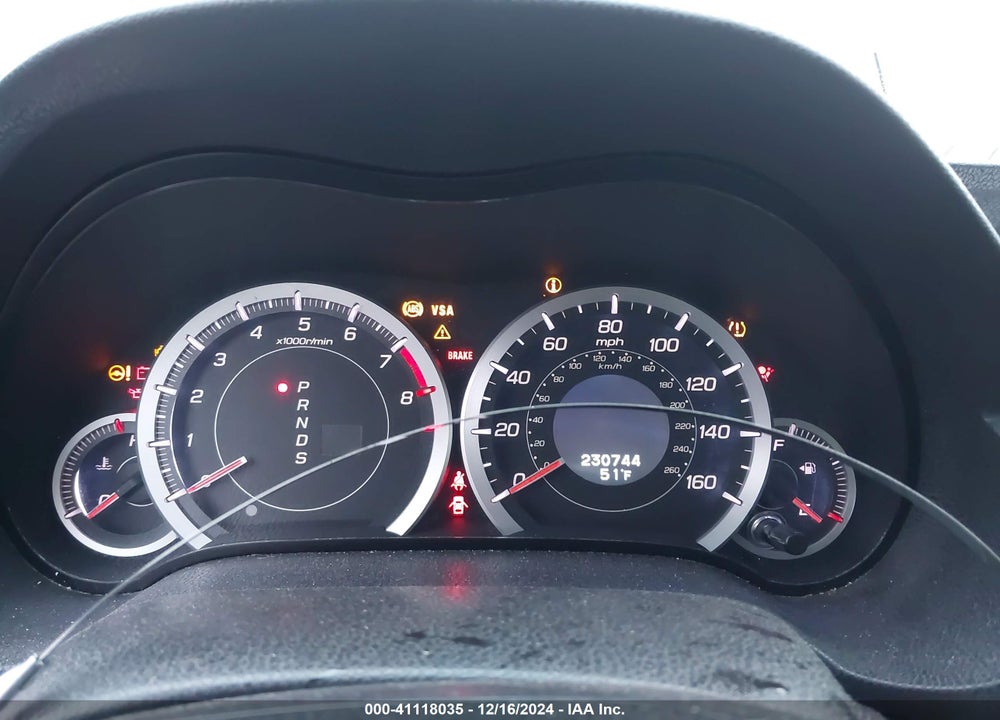 2010 ACURA TSX 2.4/2.4 (A5) VIN: JH4CU2F68AC031651