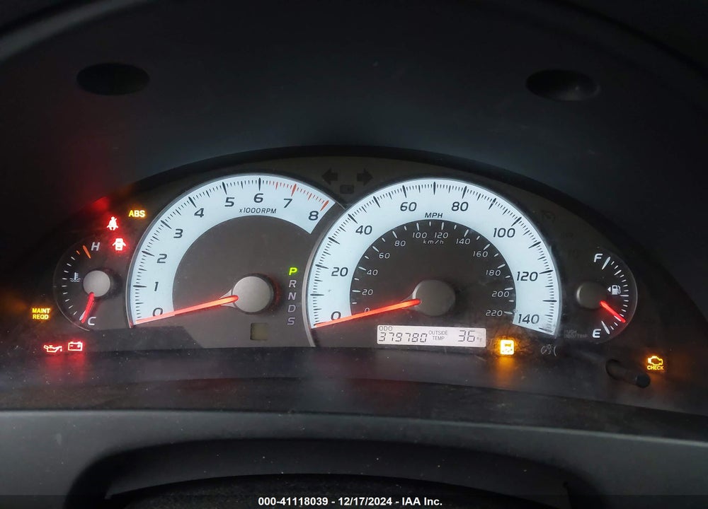 2010 TOYOTA CAMRY SE VIN: 4T1BF3EK7AU067686
