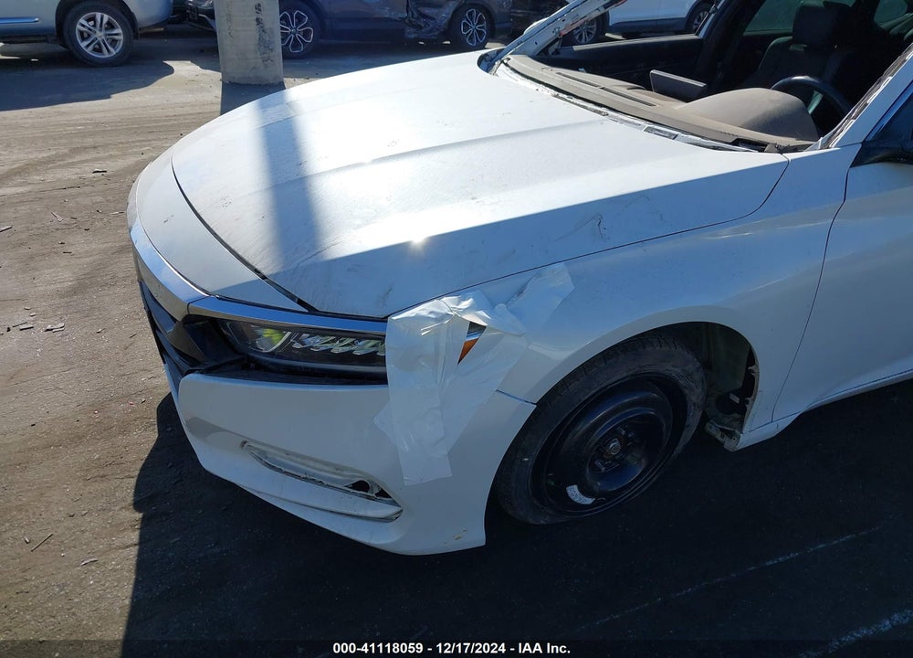 2018 HONDA ACCORD SPORT VIN: 1HGCV1F33JA195921