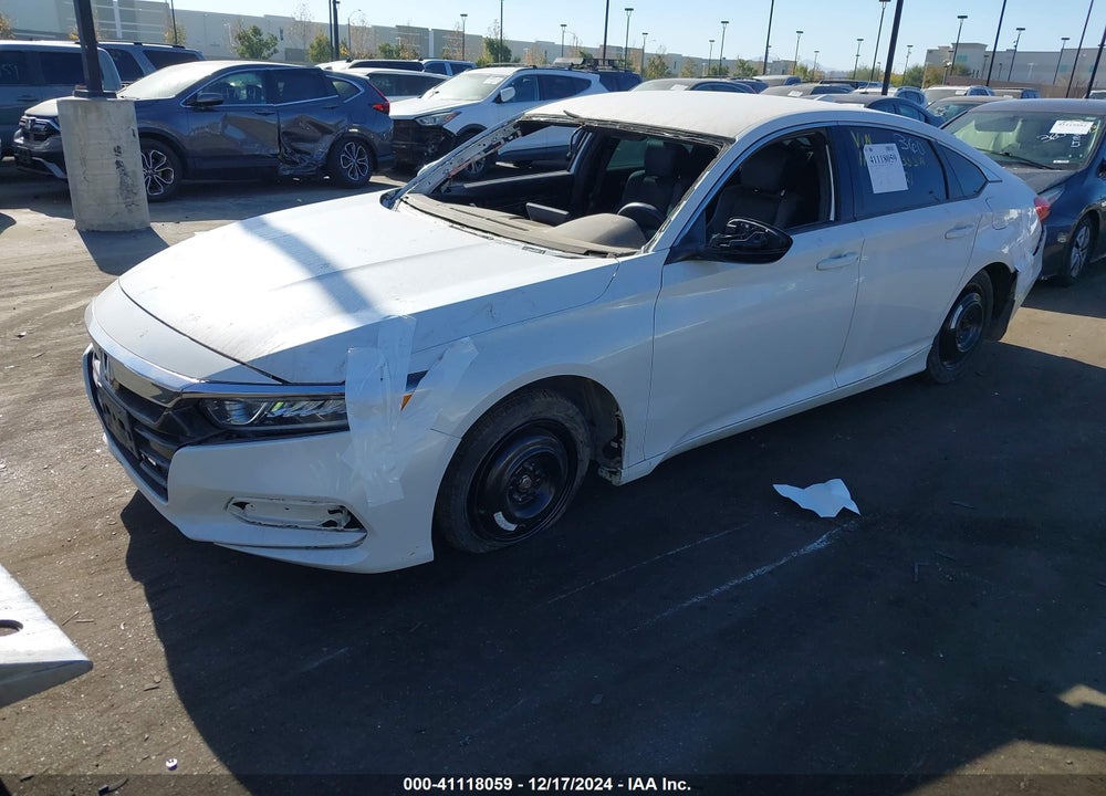 2018 HONDA ACCORD SPORT VIN: 1HGCV1F33JA195921