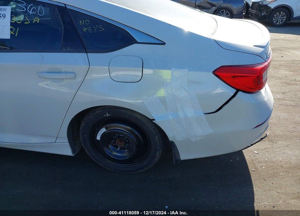 2018 HONDA ACCORD SPORT VIN: 1HGCV1F33JA195921