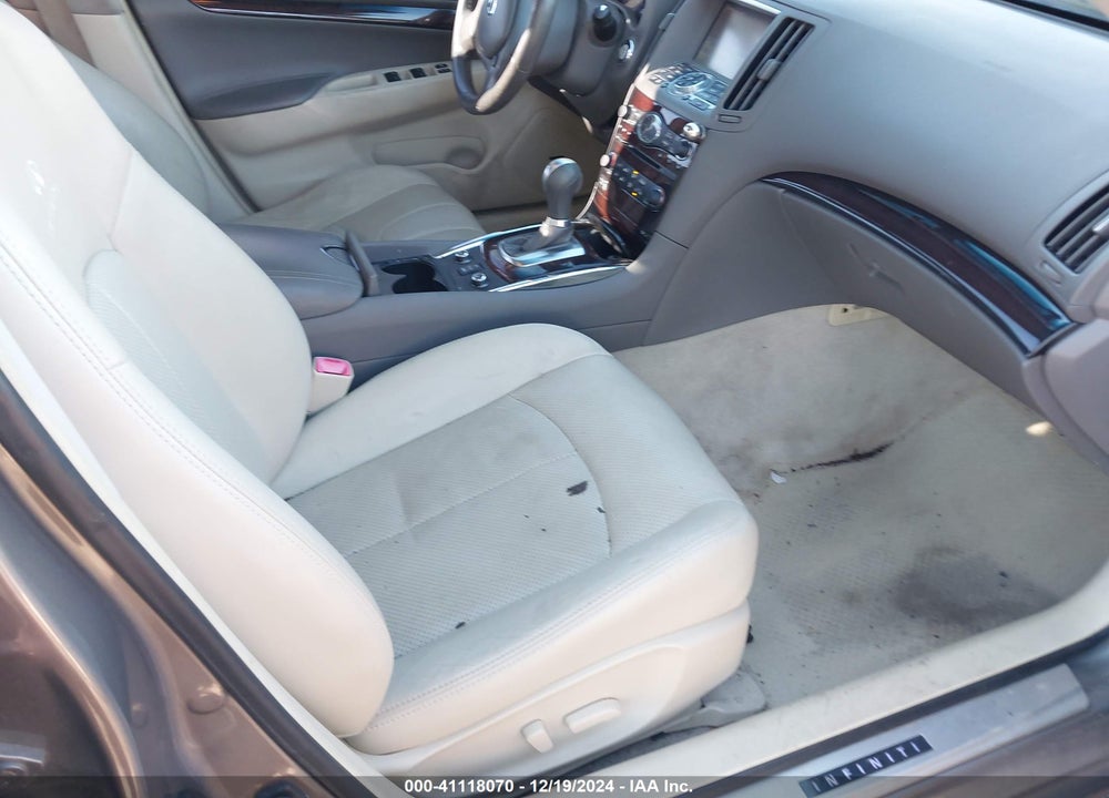 2013 INFINITI G37X VIN: JN1CV6AR6DM355187