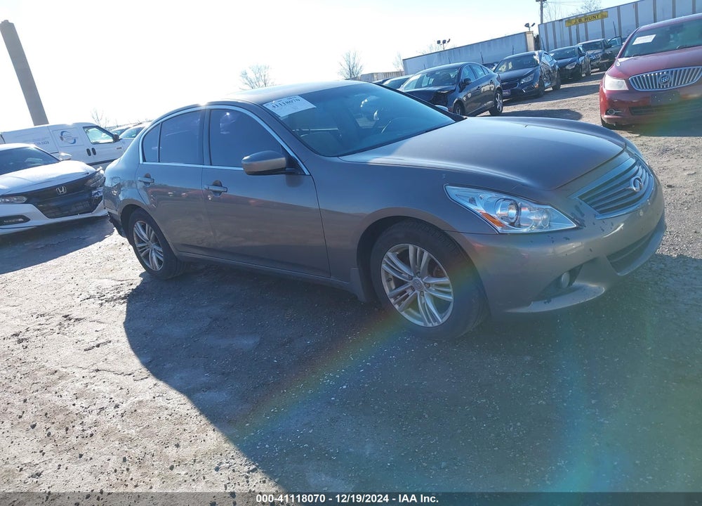 2013 INFINITI G37X VIN: JN1CV6AR6DM355187