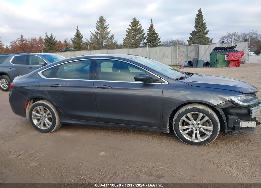 2016 CHRYSLER 200 LIMITED VIN: 1C3CCCAGXGN148532