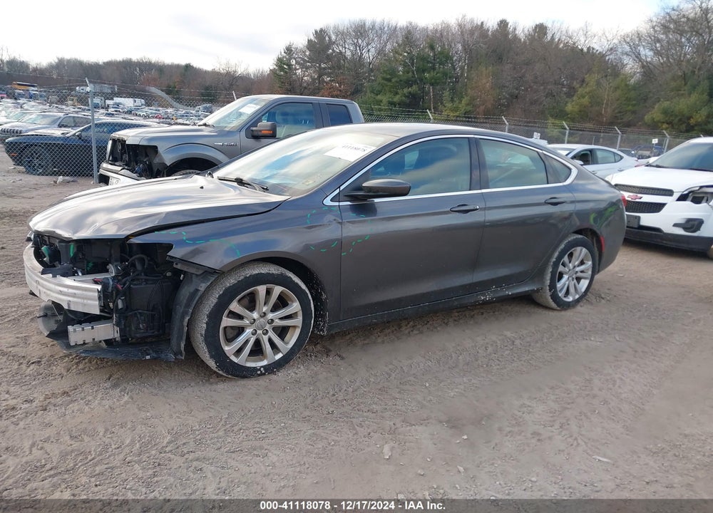 2016 CHRYSLER 200 LIMITED VIN: 1C3CCCAGXGN148532