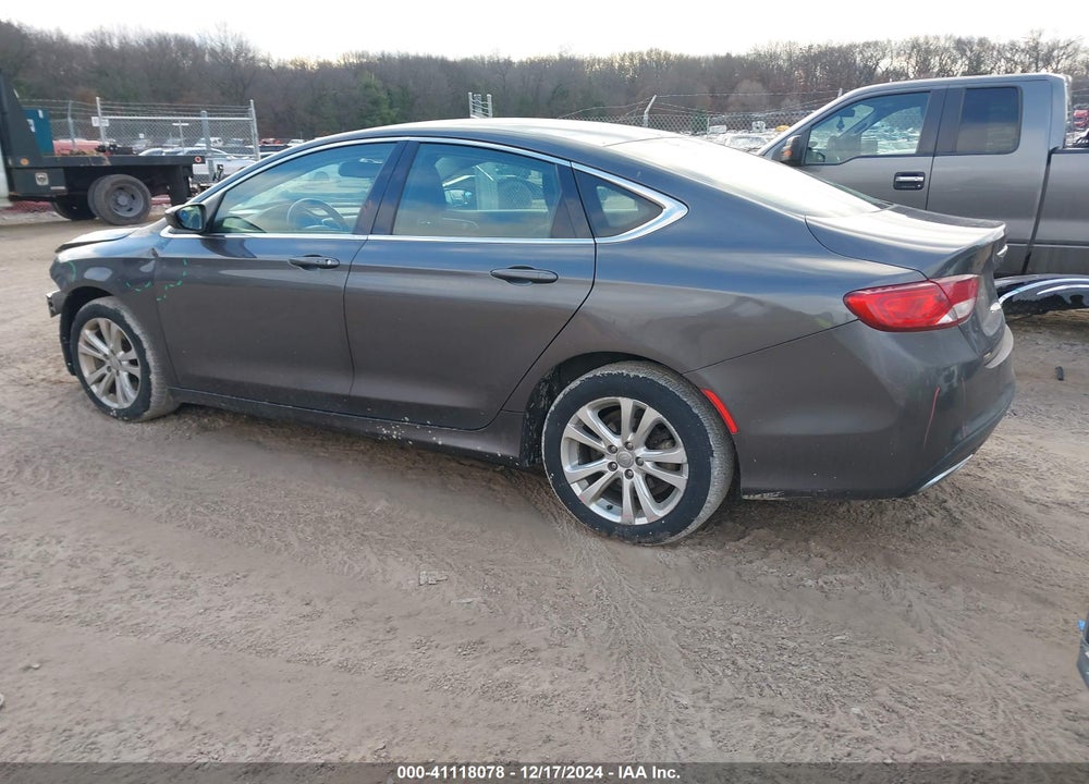 2016 CHRYSLER 200 LIMITED VIN: 1C3CCCAGXGN148532