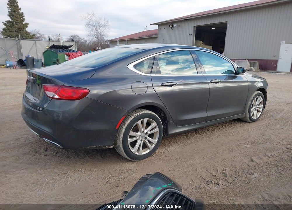 2016 CHRYSLER 200 LIMITED VIN: 1C3CCCAGXGN148532