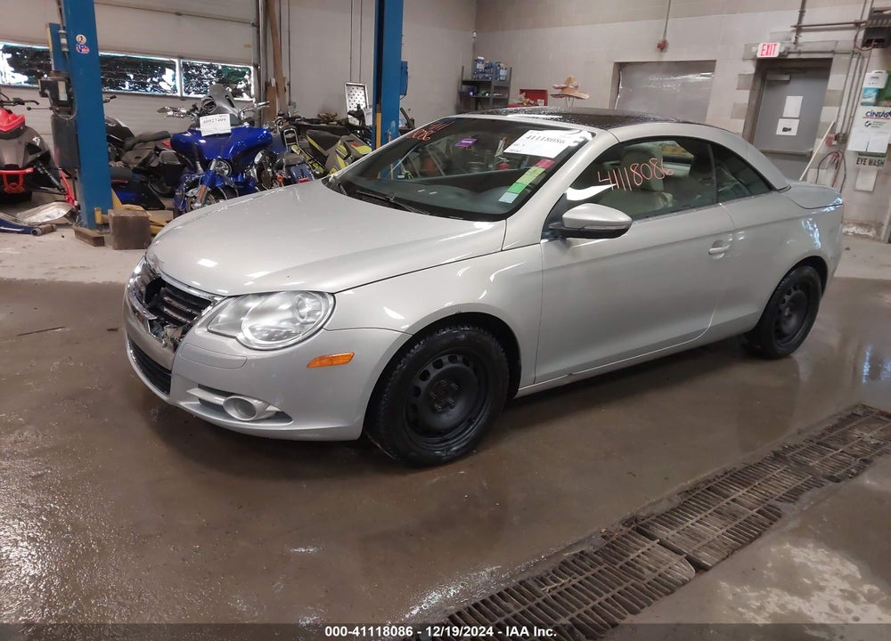 2009 VOLKSWAGEN EOS KOMFORT VIN: WVWBA71F99V018739