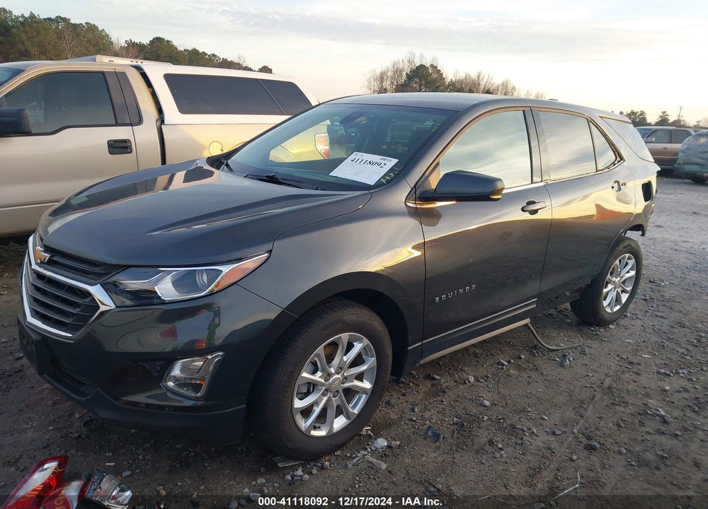 2020 CHEVROLET EQUINOX FWD LT 1.5L TURBO VIN: 2GNAXKEV6L6198683