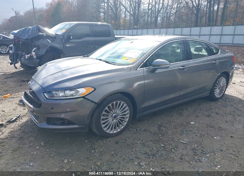 2014 FORD FUSION TITANIUM VIN: 3FA6P0K93ER372561