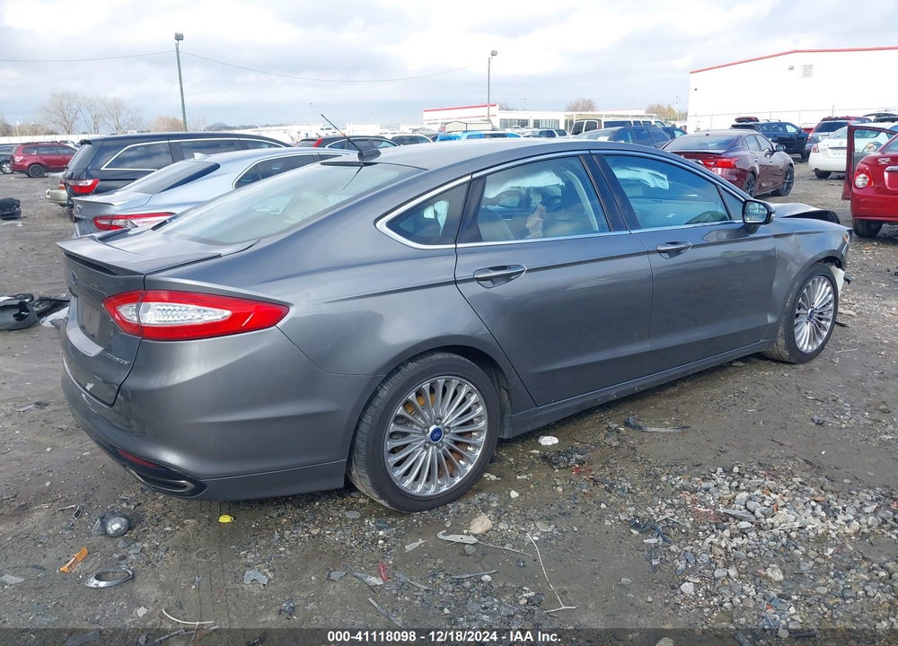 2014 FORD FUSION TITANIUM VIN: 3FA6P0K93ER372561