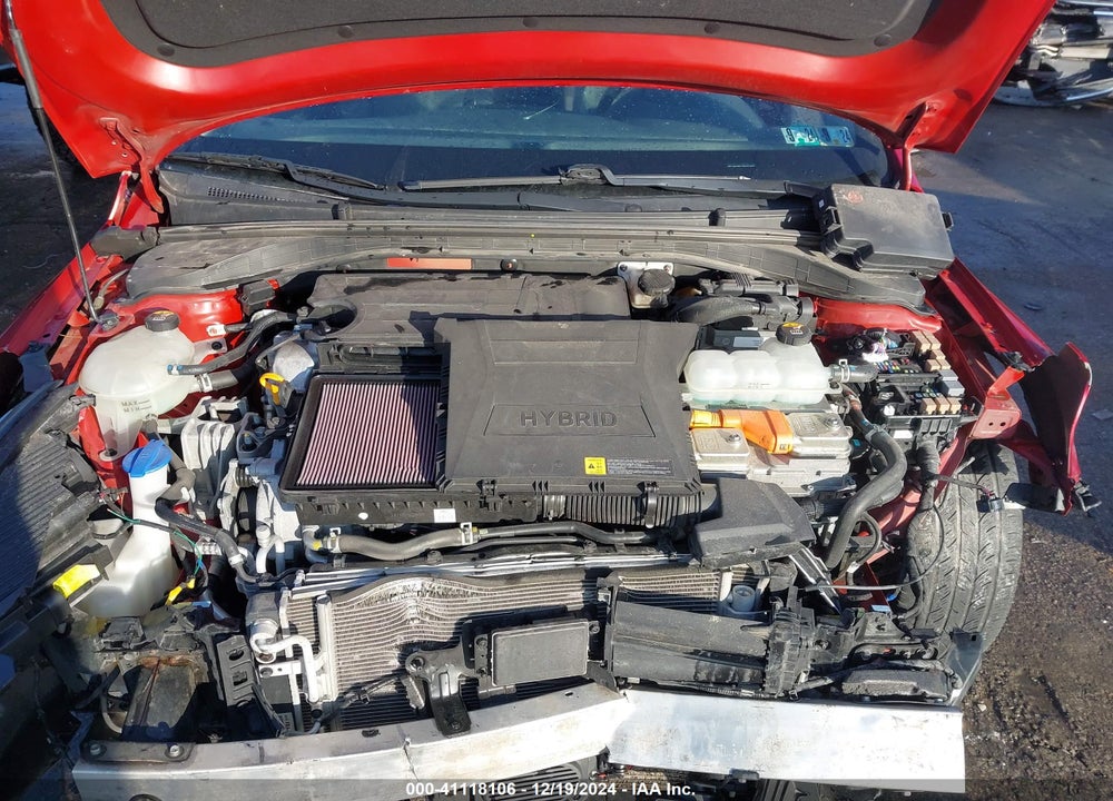 2019 HYUNDAI IONIQ HYBRID VIN: KMHC85LC3KU124621