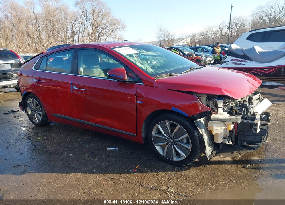 2019 HYUNDAI IONIQ HYBRID VIN: KMHC85LC3KU124621