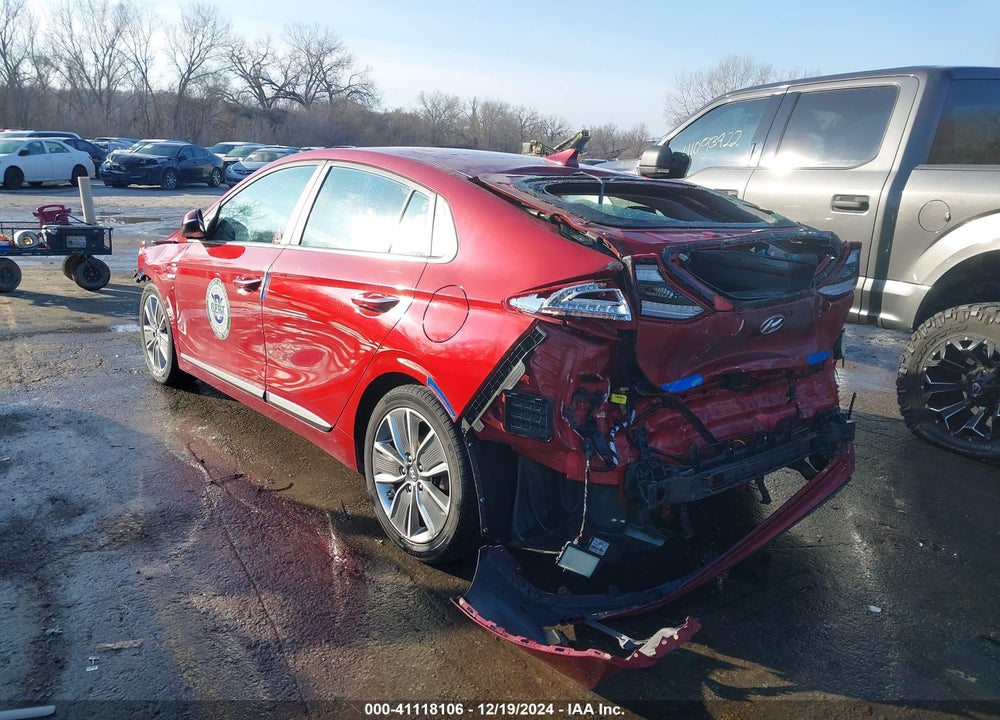 2019 HYUNDAI IONIQ HYBRID VIN: KMHC85LC3KU124621