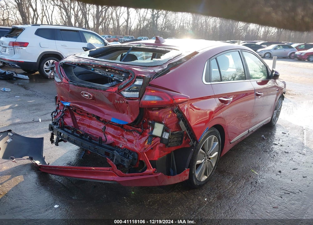 2019 HYUNDAI IONIQ HYBRID VIN: KMHC85LC3KU124621