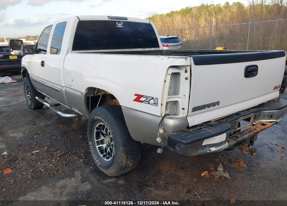 2003 GMC SIERRA 1500 SLT VIN: 2GTEK19T831267012