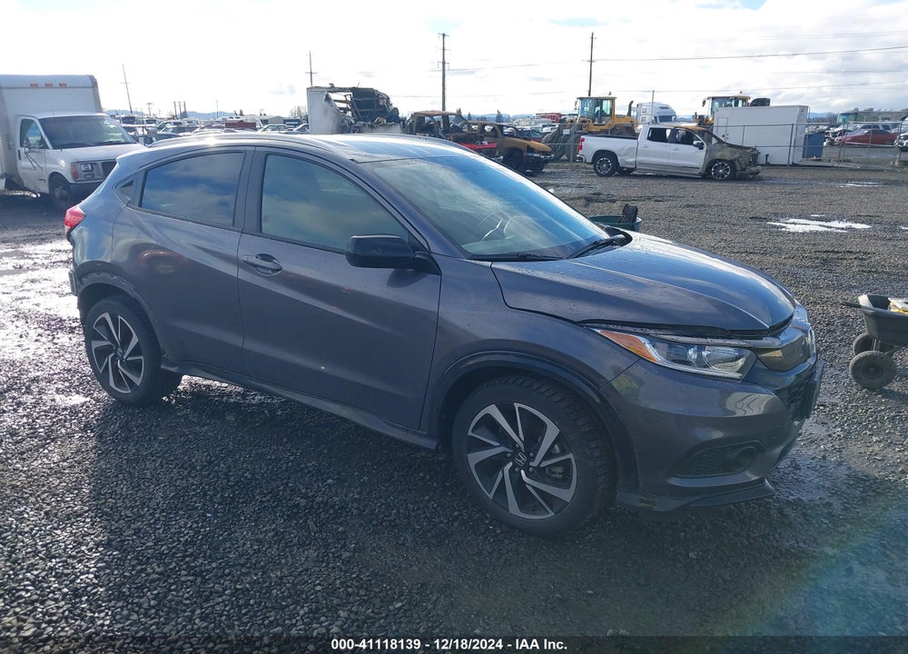 2022 HONDA HR-V AWD SPORT VIN: 3CZRU6H16NM703077