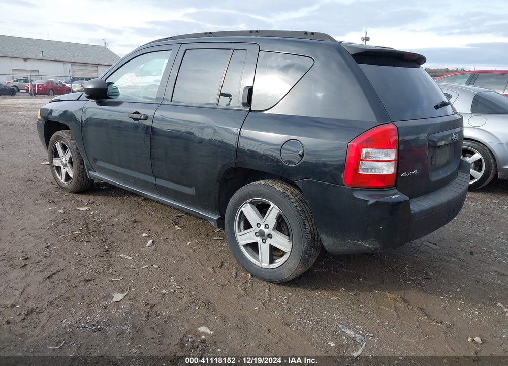 2007 JEEP COMPASS SPORT VIN: 1J8FF47W87D419588
