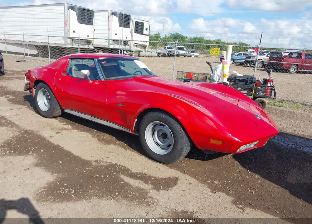 1973 CHEV CORVETTE VIN: 1Z37J3S406247