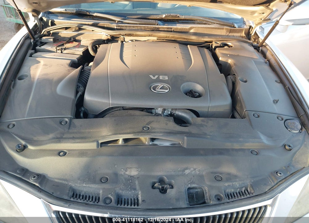 2006 LEXUS IS 250 VIN: JTHBK262162004321