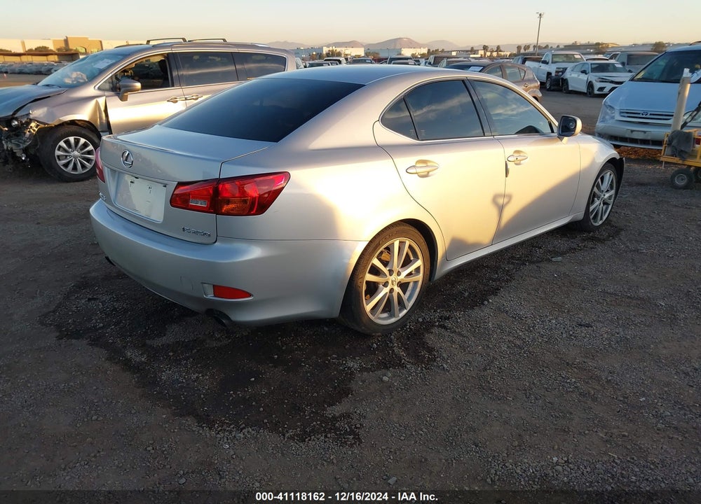 2006 LEXUS IS 250 VIN: JTHBK262162004321