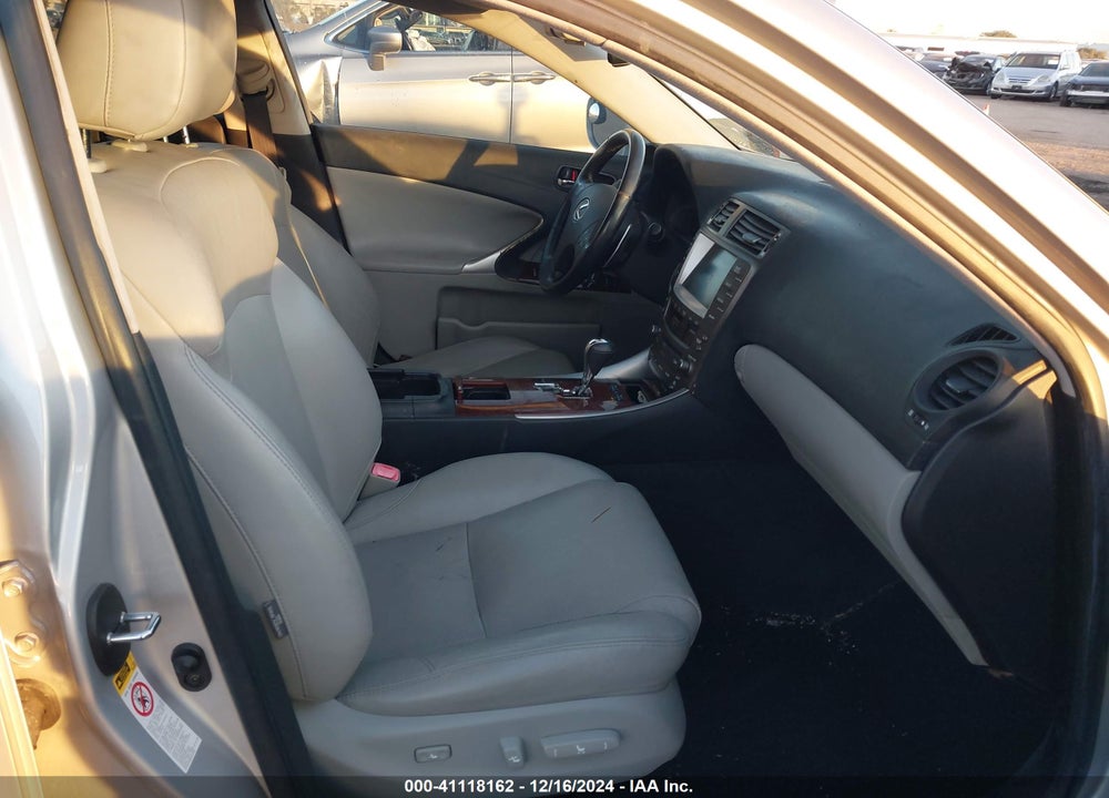 2006 LEXUS IS 250 VIN: JTHBK262162004321