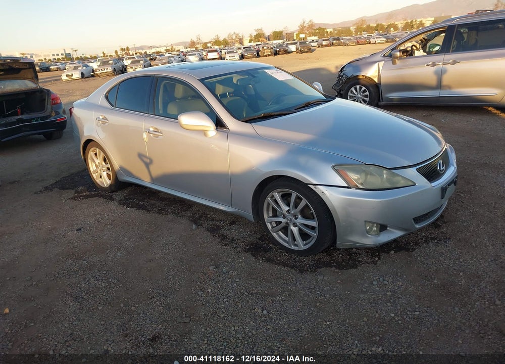 2006 LEXUS IS 250 VIN: JTHBK262162004321