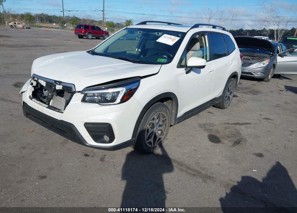 2021 SUBARU FORESTER PREMIUM VIN: JF2SKAJC7MH423040