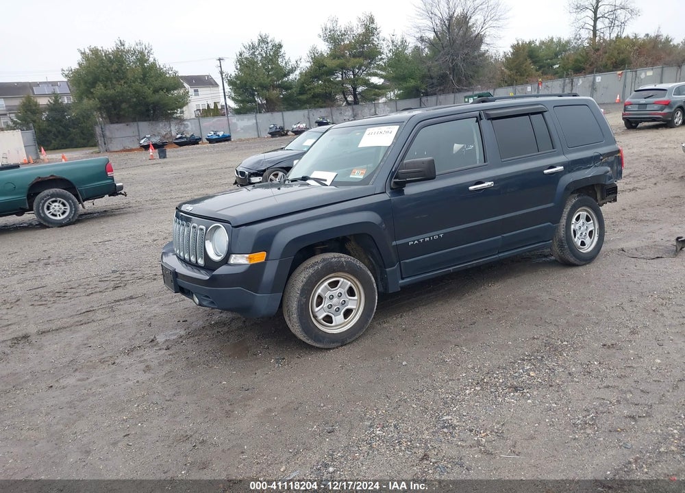 2014 JEEP PATRIOT SPORT VIN: 1C4NJRBB5ED924763